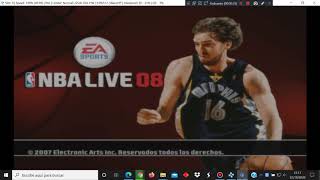 NBA Live 08 (Spain) - Sony PlayStation 2 - PCSX2 v1.6.0