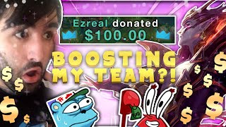 My League Team Paid Me to BOOST THEM!? 😳 | Voyboy