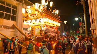 Kashima Shrine Shinko Festival: Float Festival 鹿島神宮神幸祭　山車祭(後半) Japan Walk 4K 2024.09.02