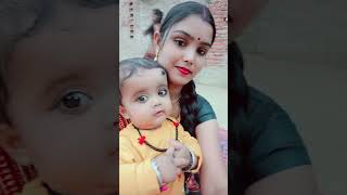 apni maa ka shehzada beta hu #babyshorts #cutebaby #ytshorts #motherslove #krtagy kumar jha