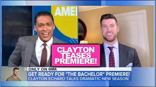 Bachelor Clayton Echard Full Interview On Good Morning America This Morning!