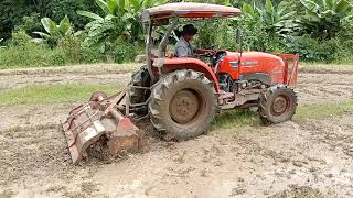 KUBOTA L4708 ปั่นนาสำเร็จพร้อมปลูกข้าว ราคาดีมาก