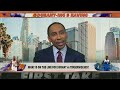 Stephen A. If Kevin Durant gets knocked out of the 1st round it won’t be a good look!  First Take