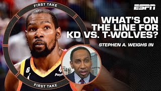 Stephen A.: If Kevin Durant gets knocked out of the 1st round it won’t be a good