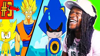 Sonic vs Goku Rap Battle part 3! (REACTION)