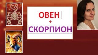 ОВЕН + СКОРПИОН совместимость в отношениях- гороскоп  подсказки для восстановения дипломатии