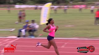 Anderson wins Class 1 girls' 100mH #CentralHurdlesandRelays