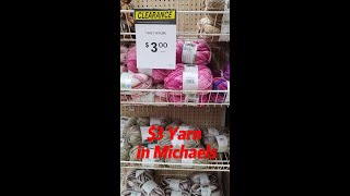 毛线减价!仅$3一团 | Michaels  canada | Michaels 商店的好物分享