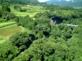 高千穂鉄道の車窓から（高千穂鉄橋）