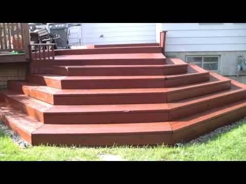 Redwood deck restoration - part1 Redwood deck restoration - part1