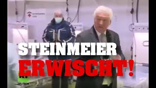 Bundespräsident ERWISCHT! Er reißt sich die Maske runter!