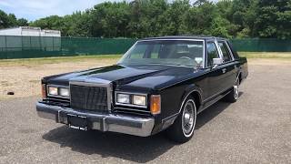 1989 Lincoln TownCar , ONLY 42,000 Original Miles MINT www.hollywodmotorsusa.com