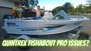 QUINTREX Fishabout Pro - My Issues and Problems after 12 months