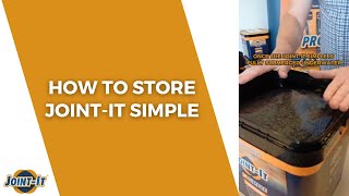 How to store Joint-It Simple