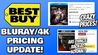 BEST BUY BLURAY/4K PRICING UPDATE! ** $60,000 BLURAYS!!! ARE THINGS NORMAL NOW?