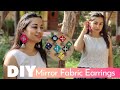 DIY Fabric Earrings || Fabric Jewellery @veenamalviya