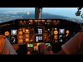 boeing 767 300 cockpit landing in rome fiumicino fco