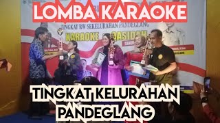 Banyak peserta berbakat di lomba karaoke HUT Kemerdekaan RI ke-78 || Giat Kelurahan Pandeglang