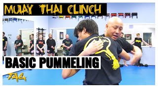 MUAY THAI CLINCH: Basic Pummeling - Outside and Inside Pummeling