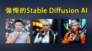 AI绘画 Stable Diffusion+ControlNet骨骼扩展妙不可言，详细安装过程。