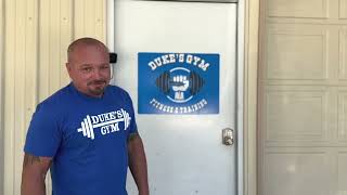 Welcome To My Home Gym- Duke's Gym Fitness and Training