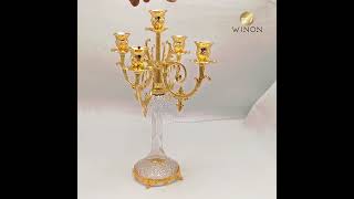 Noble and Elegant Crystal Candle Holder, Making Your Home More Exquisite