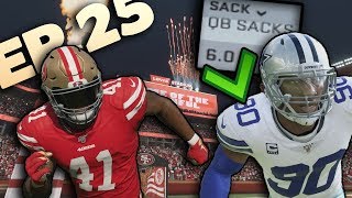 Demarcus Lawrence Is Unstoppable With 6 Sacks! Madden 20 San Francisco 49ers Franchise Ep.25