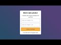 Make BMI Calculator In HTML CSS & JavaScript
