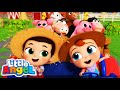 Old MacDonald Had a Farm |  Little Angel Job and Career Songs | Nursery Rhymes for Kids