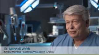 Benefits of da Vinci® robotic-assisted surgery over laparoscopic: Dr. Marshall Webb