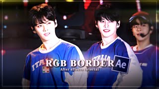 RGB Border | After Effects Tutorial