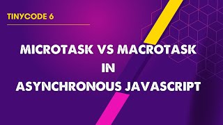TinyCode6: MicroTask vs MicroTask in Asynchronous JavaScript
