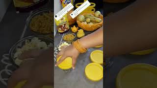 Yellow theme lunchbox | Tiffin recipes #shorts