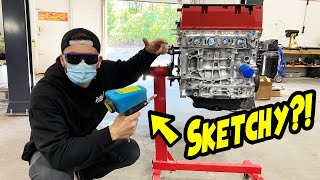 S15's K24 engine gets stripped and clean (never tried this method before!)