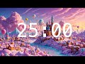 25 Minute Countdown Timer with Alarm | Relaxing Music | Timers for the Classroom | Candy Land 🍭