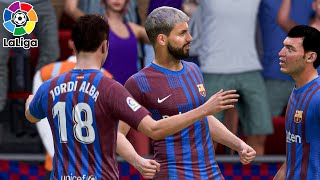 Barcelona vs Valencia Ft. Aguero, Depay, Fati, | La liga 18 Oct, 2021 | Gameplay & Prediction