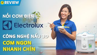 Nồi cơm nắp gài Electrolux 1.8lít: Thiết kế đẹp, nấu cơm ngon (ERC3305) • Điện máy XANH