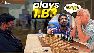 This IM Played 1.B3 Against Vasyl Ivanchuk | IM Goutham Krishna H | 30th Abu Dhabi Masters