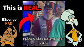 Squidward's voice actor says \