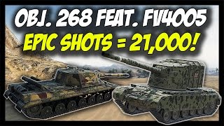 ► World of Tanks: 21,000 Damage Worth of Shots! - FV4005 Stage II \u0026 Object 268