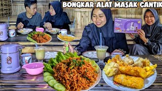 Beuh.. NIKMATnya.. Masak AYAM Ciwit Ciwit Pedas, Jus Melon, Sambil Unboxing Chopper Mecoo 5 in 1