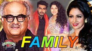 Boney Kapoor Family with parents, Wife, Children & Sibling