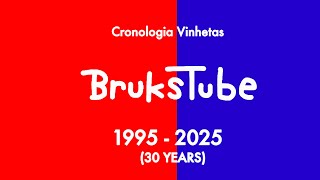 Cronologia Vinhetas BruksTube (1995 - 2025) (30 Years)