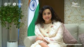 Expo 2020 Dubai | India Pavilion| Ms. Meena Durairaj, Indian Actress