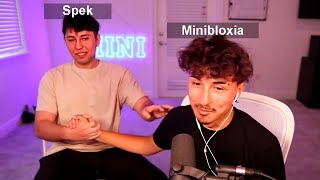 SPEK And MINIBLOXIA Meet For The First Time!
