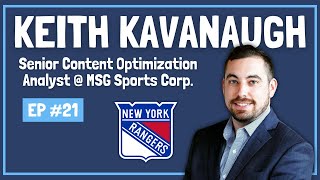 KEITH KAVANAUGH - Hockey Analytics, Content Strategy, & Networking