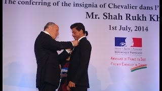 Highest French Distinction conferred on Shah Rukh Khan - Part 2