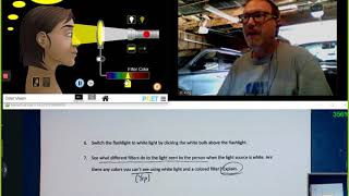 PhET Color Vision Simulation walkthrough - 4/8/2020, 1PM