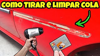 Como Tirar Cola do Carro e Limpar Resíduos de Cola.