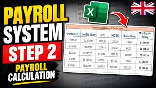 UK Payroll in Excel (2026/27) – PAYE, NI & Net Salary Calculations Explained